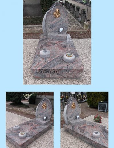 Sacconago monumento testata granito Belorizzont